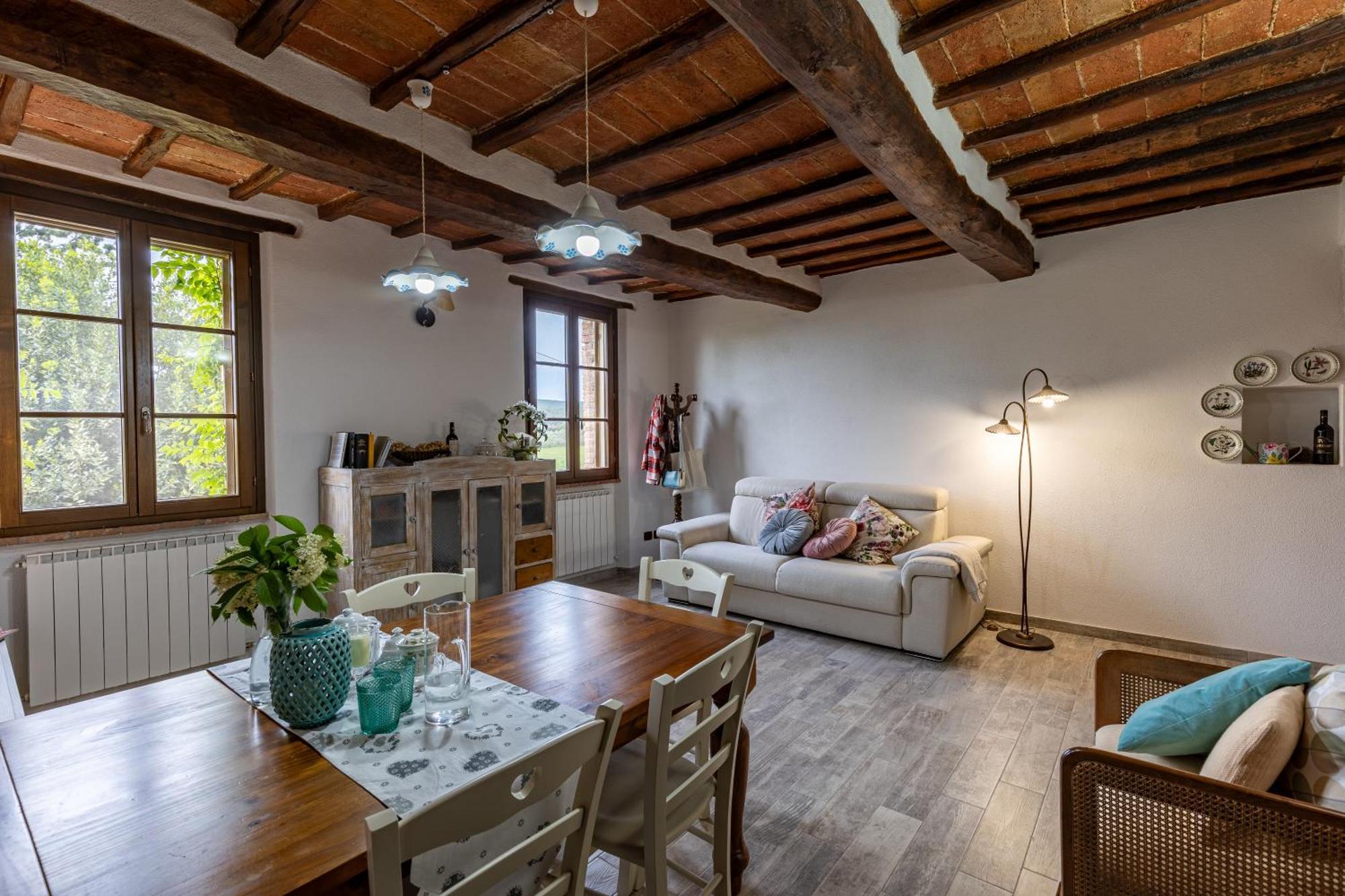 Pociano 1863 - Country House With Stunning View Of Siena Lupompesi Eksteriør bilde