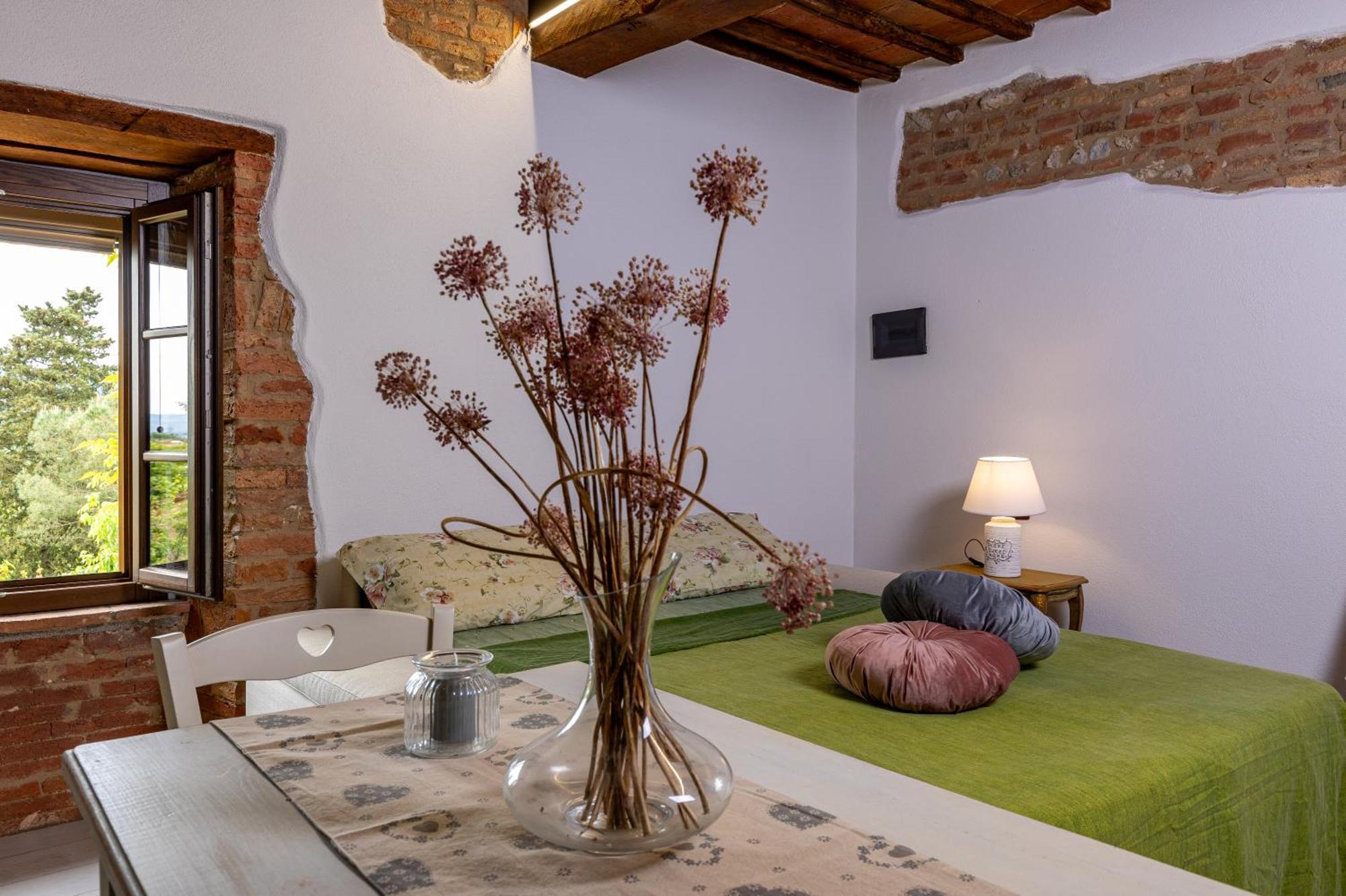 Pociano 1863 - Country House With Stunning View Of Siena Lupompesi Eksteriør bilde